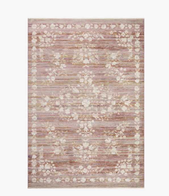 Rifle PaperX Loloi Rugs Provence Collection Avignon Rose