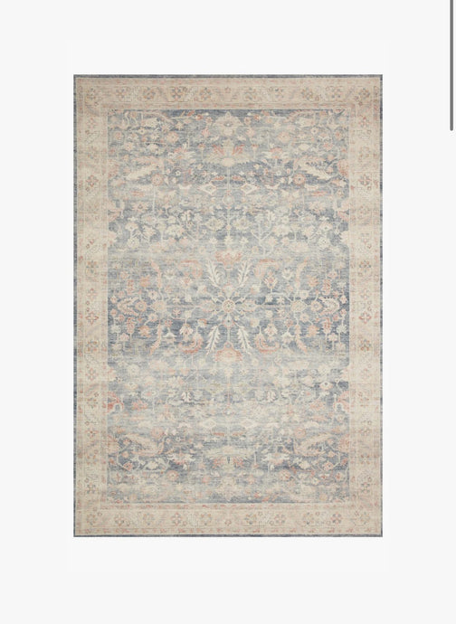 Loloi x Hathaway Collection/ Denim Milti colour