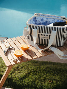 Business & Pleasure Laurens Navy Premium Cooler