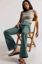 Load image into Gallery viewer, Free People Forest We The Free Low-Rise Venus Bootcut Pants /Forest Run