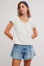 Load image into Gallery viewer, Free People We The Free Issa Tee/Ivory