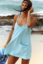 Load image into Gallery viewer, Free People Hot Shot Mini Dress/Bright Blue