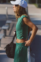 Load image into Gallery viewer, Free People Hot Shot Crossover Set /Heritage Green
