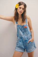 Load image into Gallery viewer, Free People We The Free Ziggy Shortalls /Follow Your Heart