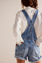 Load image into Gallery viewer, Free People We The Free Ziggy Shortalls /Follow Your Heart