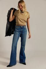 Load image into Gallery viewer, Free People We The Free West Coast Relaxed Flare Jeans/Humble