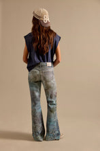 Load image into Gallery viewer, Free People We The Free West Coast Illusions &amp; Cutwork Jeans /Watercolor Blooms Combo