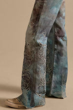 Load image into Gallery viewer, Free People We The Free West Coast Illusions &amp; Cutwork Jeans /Watercolor Blooms Combo
