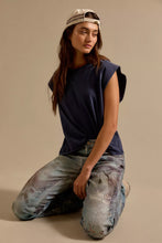 Load image into Gallery viewer, Free People We The Free West Coast Illusions &amp; Cutwork Jeans /Watercolor Blooms Combo