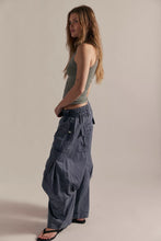 Load image into Gallery viewer, Free People We The Free Onset Pull-On Cargo Pants/Steel