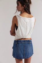 Load image into Gallery viewer, Free People We The Free Hera Studded Denim Mini Skirt/Juno