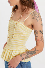 Load image into Gallery viewer, Free People Sundance Tank/Dandelion Combo - Gingham