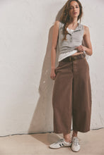 Load image into Gallery viewer, Free People We The Free Jamie Henley Tank/Quiet Grey