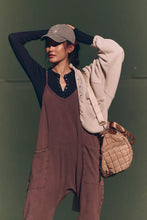 Load image into Gallery viewer, Free People Hot Shot Onesie/Dark Espresso