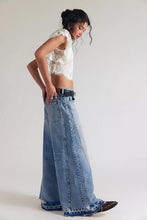 Load image into Gallery viewer, Free People We The Free Apollo Wide-Leg Jeans/Streamline