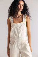 Load image into Gallery viewer, Free People We The Free Good Luck Barrel Overalls/Milk