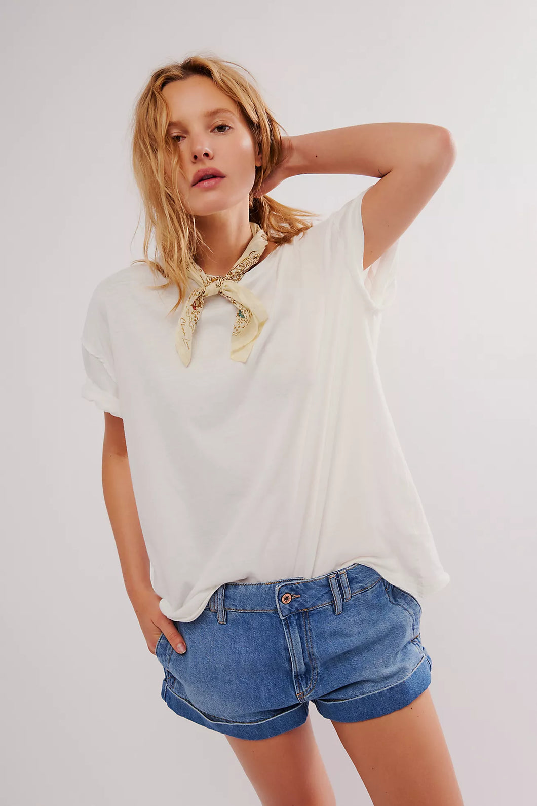 Free People Nina Tee/Ivory