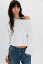Load image into Gallery viewer, Free People We The Free To The East Pullover/Clean Ivory