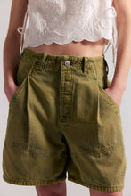 Load image into Gallery viewer, Free People Wild Rebel Barrel Shorts/Outlaw Taupe