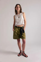 Load image into Gallery viewer, Free People Wild Rebel Barrel Shorts/Outlaw Taupe