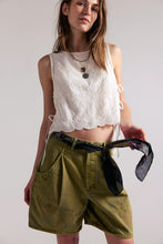 Load image into Gallery viewer, Free People Wild Rebel Barrel Shorts/Outlaw Taupe