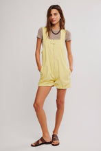 Load image into Gallery viewer, Free People We The Free Jude Shortalls/Sicilian Yellow