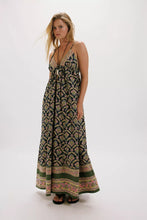 Load image into Gallery viewer, Free People Sorrento Stroll Printed Maxi Dress /Blueberry Combo