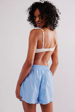 Load image into Gallery viewer, Free People We The Free Day To Day Solid Boxers/Placid Blue
