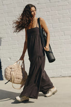 Load image into Gallery viewer, Free People Hot Shot Strappy Onesie/Black