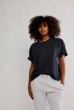 Load image into Gallery viewer, Free People Tackle Tee/Black