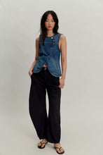 Load image into Gallery viewer, Free People We The Free Maris Denim Vest/Wall flower