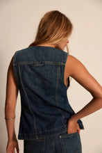 Load image into Gallery viewer, Free People We The Free Maris Denim Vest/Wall flower