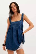 Load image into Gallery viewer, Free People Katie Denim Tunic/Deep Wash