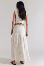 Load image into Gallery viewer, Free People Raven Solid Convertible Maxi Skirt/Ivory