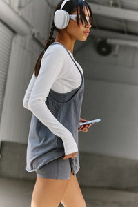 Fee People Hot Shot Mini Dress/Gunmetal