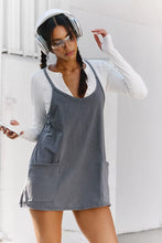 Load image into Gallery viewer, Fee People Hot Shot Mini Dress/Gunmetal