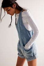 Load image into Gallery viewer, Free People We The Free High Roller Shortall/Bright Eyes