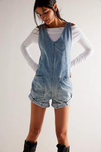 Free People We The Free High Roller Shortall/Bright Eyes