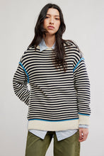 Load image into Gallery viewer, Free People We The Free Asher Pullover /Charcoal Combo