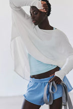 Load image into Gallery viewer, Free People Sheer Bliss Layer/White
