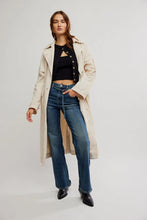 Load image into Gallery viewer, Free People Perry Washed Trench/French Oak