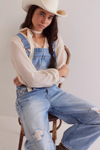 Load image into Gallery viewer, Free People We The Free Good Luck Barrel Overalls/ Going Steady