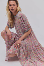 Load image into Gallery viewer, Free People Courtside Crush Maxi Dress/Blush Combo