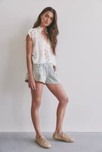 Load image into Gallery viewer, Free People We The Free Luna Railroad Pull-On Shorts/