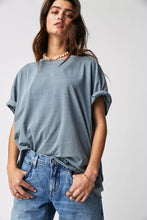 Load image into Gallery viewer, Free People Free People Nina Tee/Blue Mirage