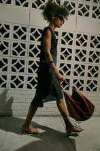 Load image into Gallery viewer, Free People Suzie Suede Slouch Tote/Espresso