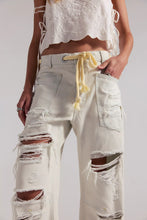 Load image into Gallery viewer, Free People We The Free Moxie Pull-On Barrel Jeans/Sea Mist