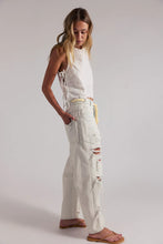 Load image into Gallery viewer, Free People We The Free Moxie Pull-On Barrel Jeans/Sea Mist