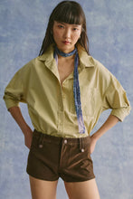 Load image into Gallery viewer, Free People We The Free Vagabond Vegan Suede Shorts/Chocolate Tore