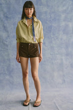 Load image into Gallery viewer, Free People We The Free Vagabond Vegan Suede Shorts/Chocolate Tore